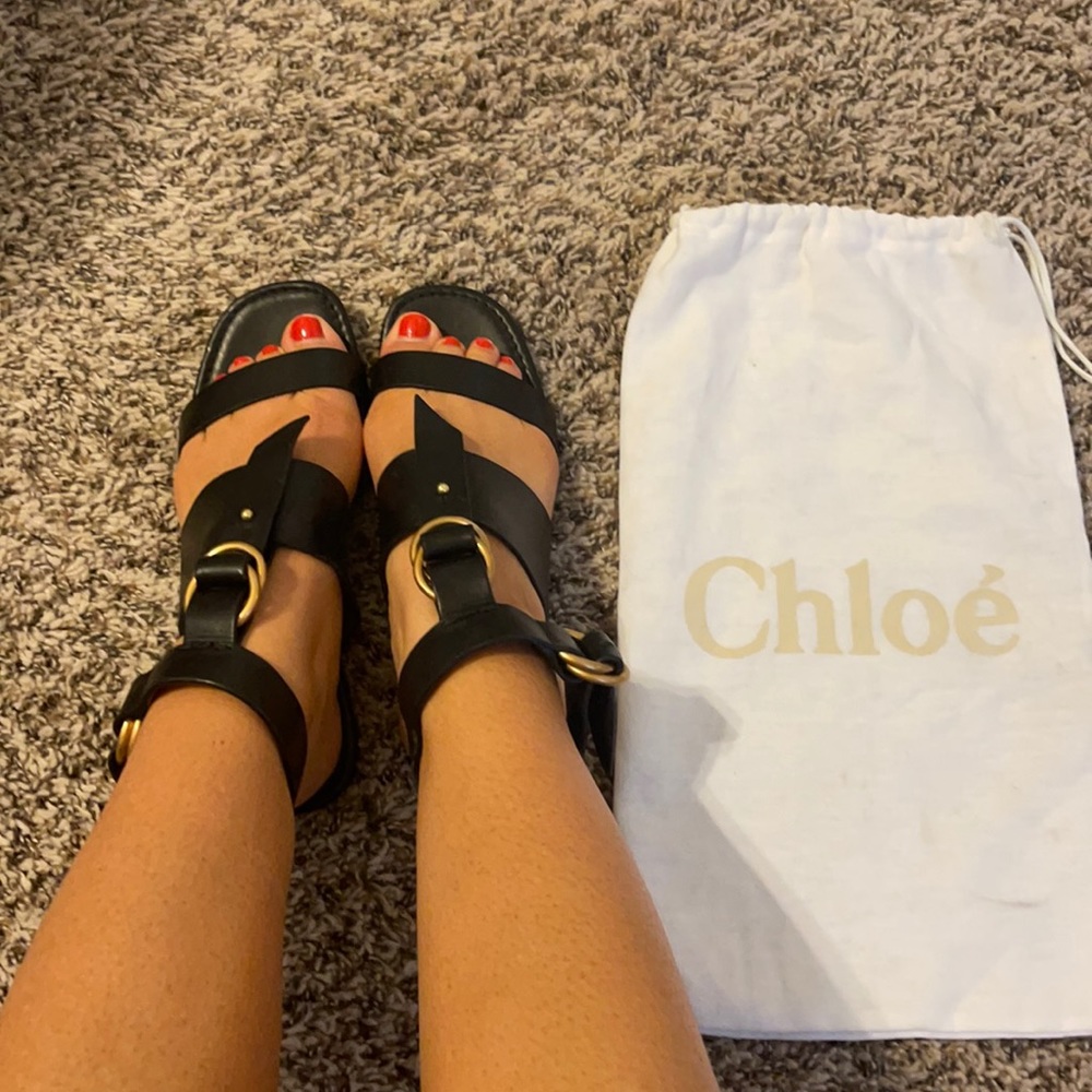 Chloe sandals - sz 6 1/2